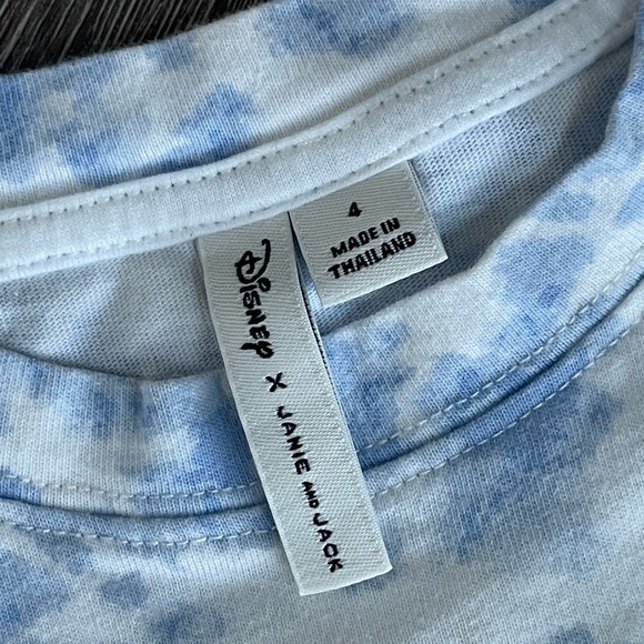 Disney x Janie and Jack | Tie Dye Embroidered Mickey Mouse Tee Size 4 - Picture 2 of 4